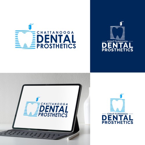 Minimal Logo Design for a Dental Prosthetics Clinic.