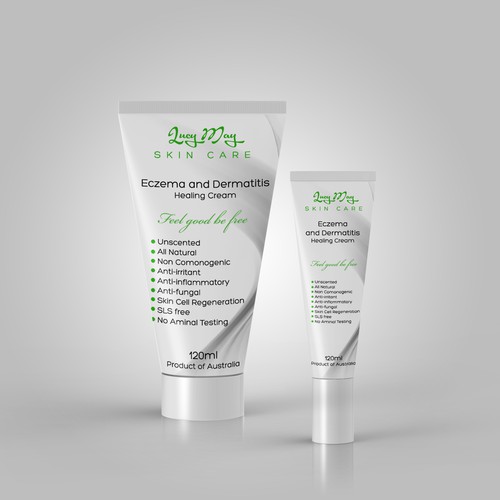 Design a Professional Funky New Cosmetic Cream Label
