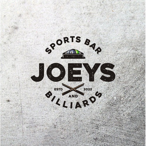 Design a logo for Joeys Sports Bar & Billiards