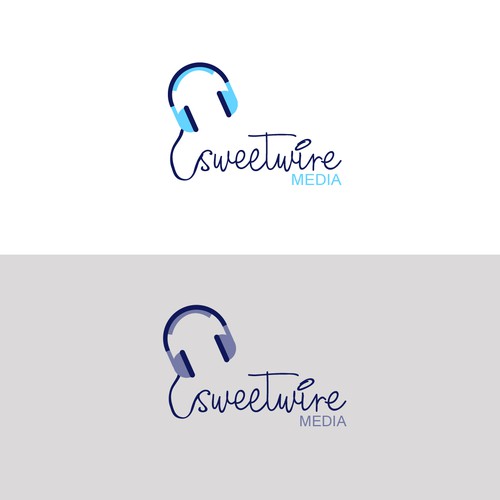 simple logo for a media firm.
