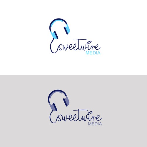 simple logo for a media firm.