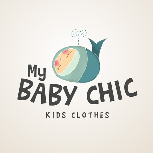 Logo for kids shop