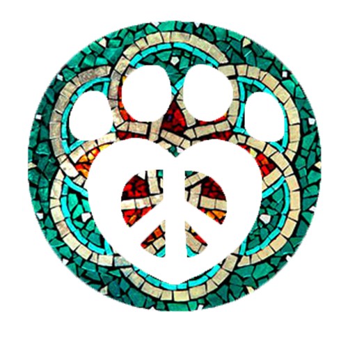 Logo Hippie paw 