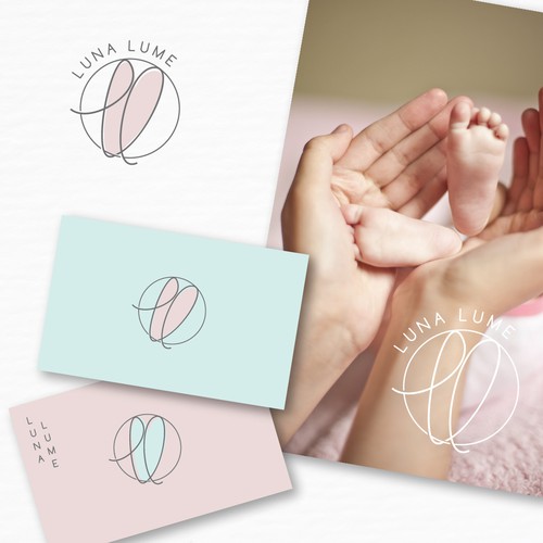 Baby Care Logo | Luna Lume