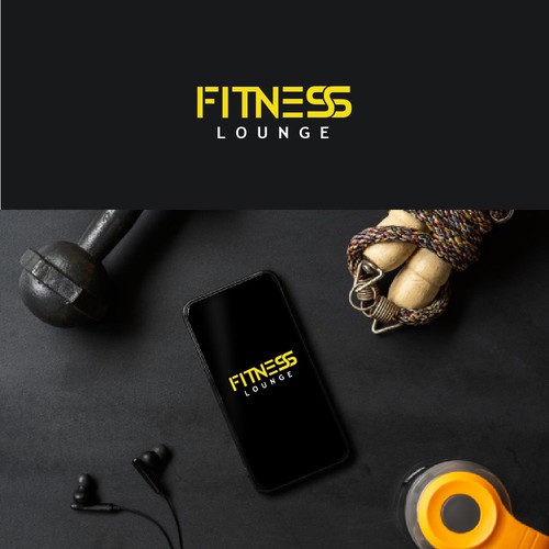 Fitness Lounge Logo Design