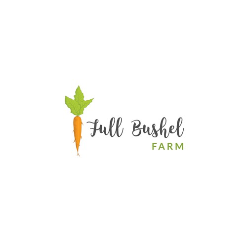 Logo concept for a Organic Vegetable Farm