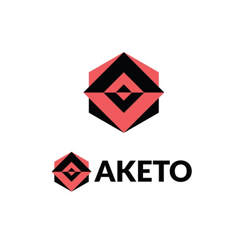 Geometric logo for Aketo accounting firm