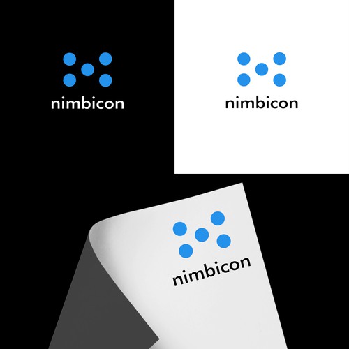 Logo Concept for Nimbicon - A Start up tech company