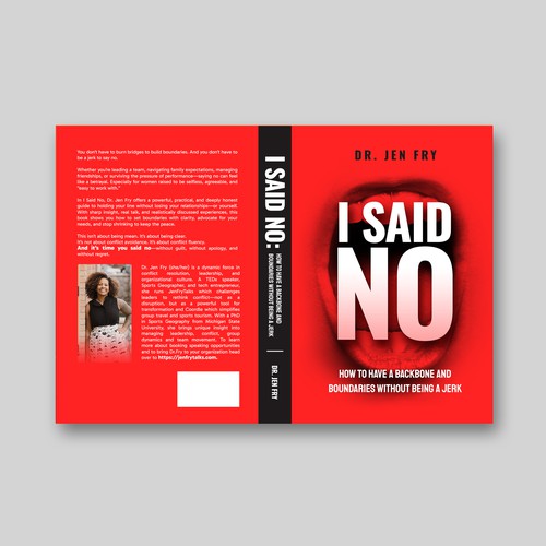 "I Said No" Bold Book Cover