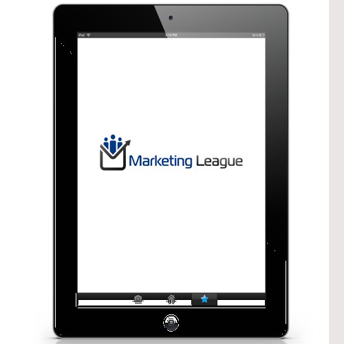 Create a capturing logo for a Marketing Membership Site called "Marketing League"