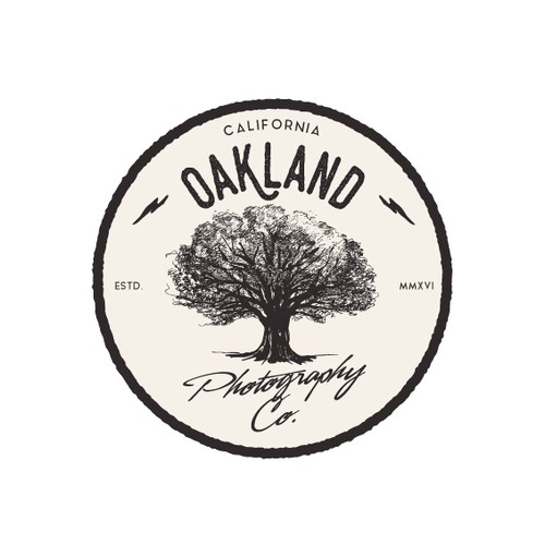 Logo for Oakland photography company.