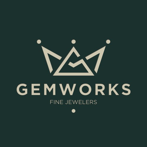 Elegant logo concept for Gemworks