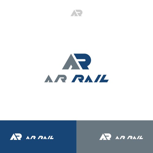 Rail Cunstruction Logo Concept