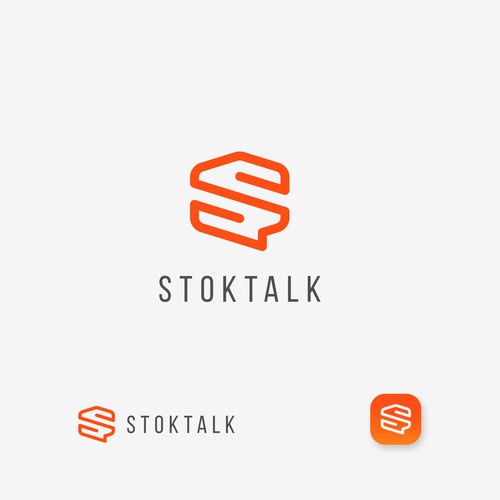 STOKTALK LOGO CONCEPT