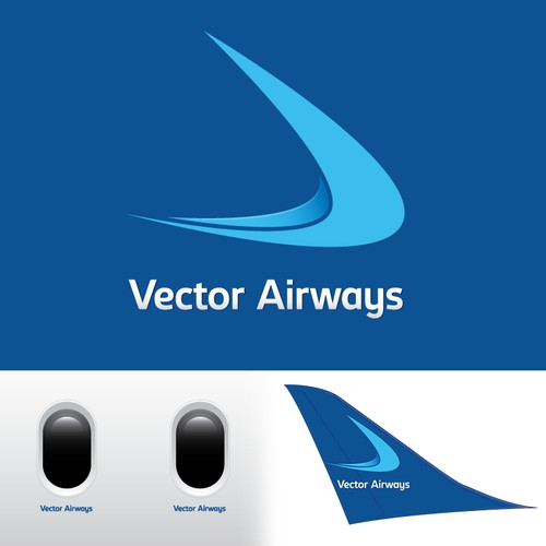 Logo for a new niche airline