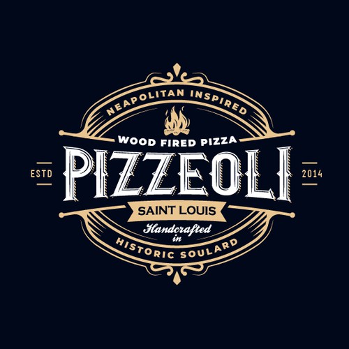 Logo for Pizzeoli pizzeria 