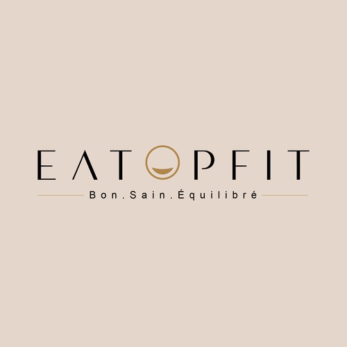 EATOPFIT | Modern Healthy Meal & Fitness Brand Logo