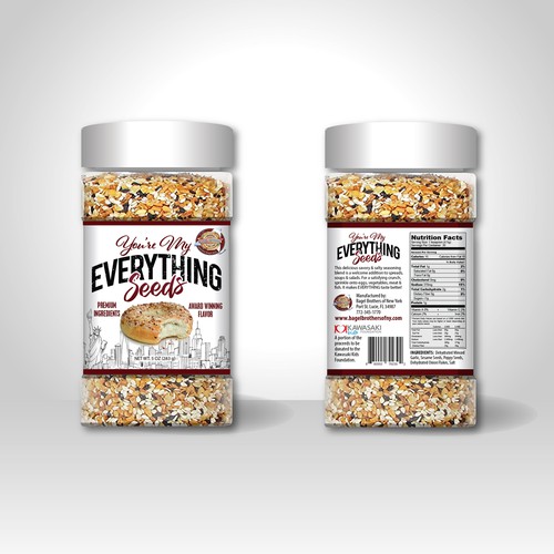 Contest Winner You're My Everything Bagel Seeds