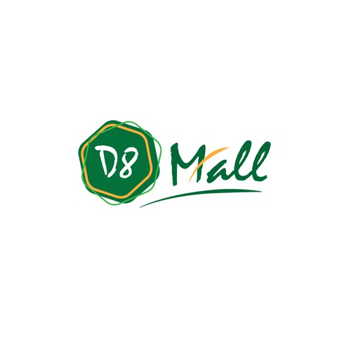 D8 MALL logo concept
