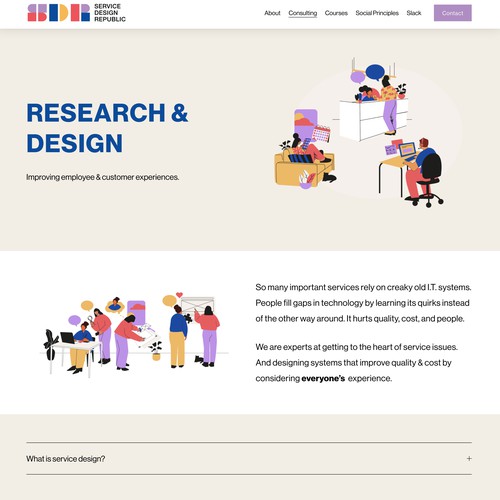 Service Design Republic Consulting Design