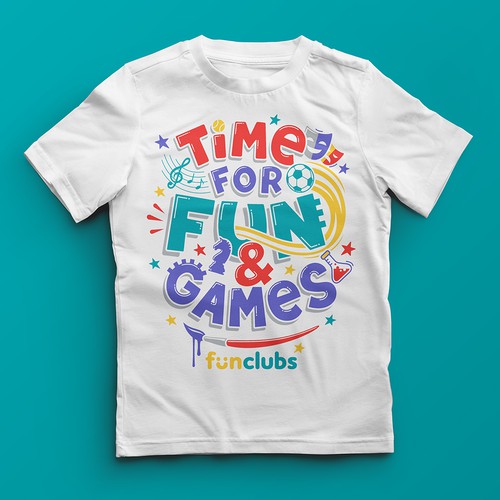 T-shirt Design for Fun Clubs