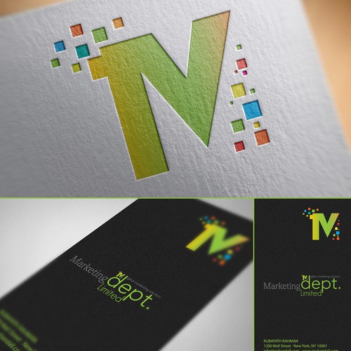 Logo for Marketing Dept Company.