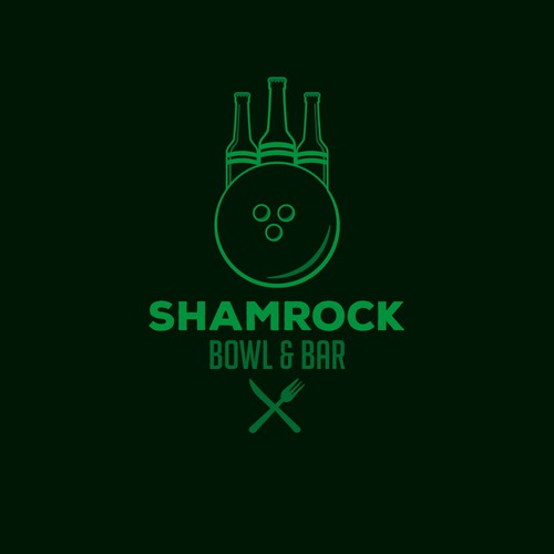 Shamrock bowl and bar