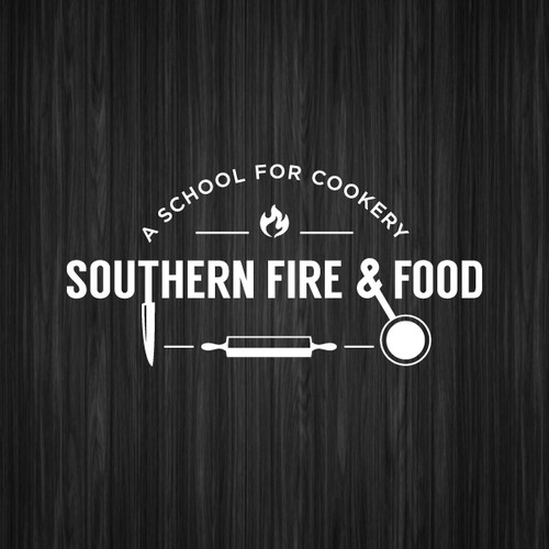 Logo for restaurant and cooking school