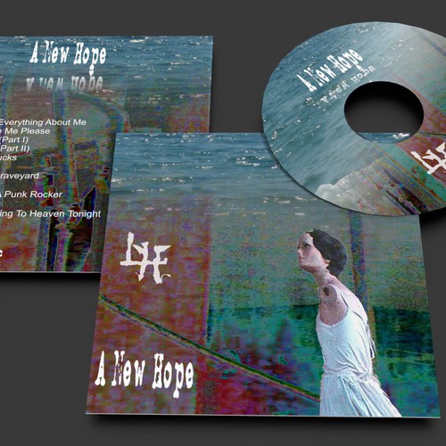 L.H. Punk Rock Band / Alternative Rock / Hardcore / Hardrock album cover, back cover and cd