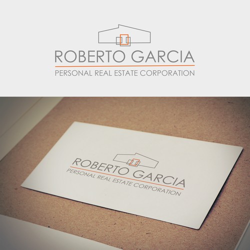 Logo for a real estate corporation