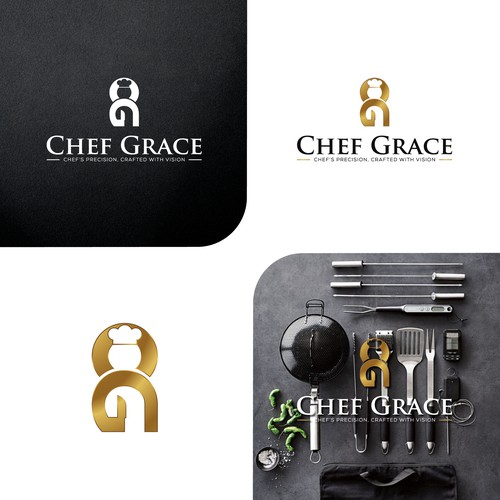 Bold logo for Chef Grace