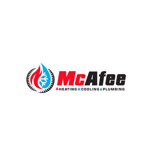 Bold logo Concept for MCAfee