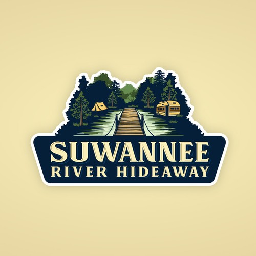 Campground logo for Suwannee River Hideaway