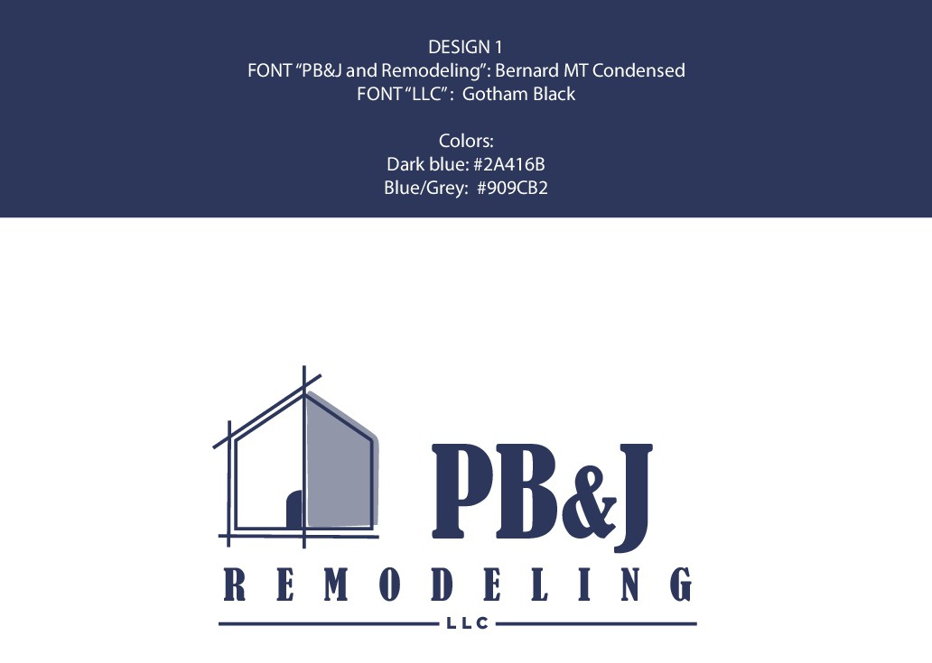 Design a logo for a creative and upscale remodeling company