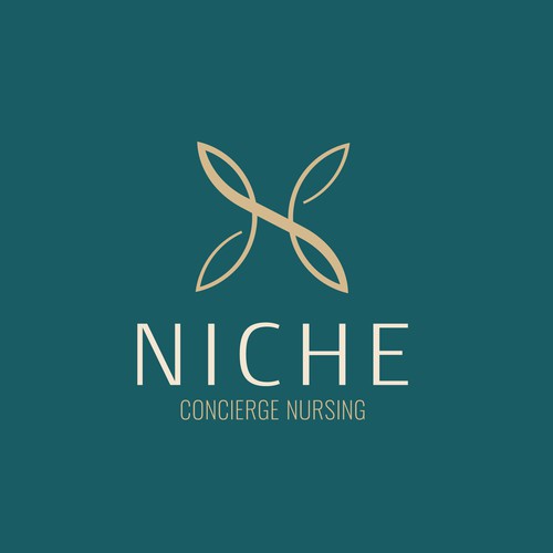 Elegant logo for concierge nursing agency