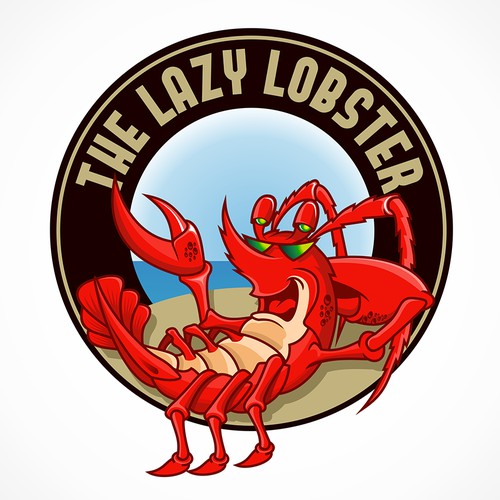 Create a cool lobster related logo for a new outdoor eatery in New York