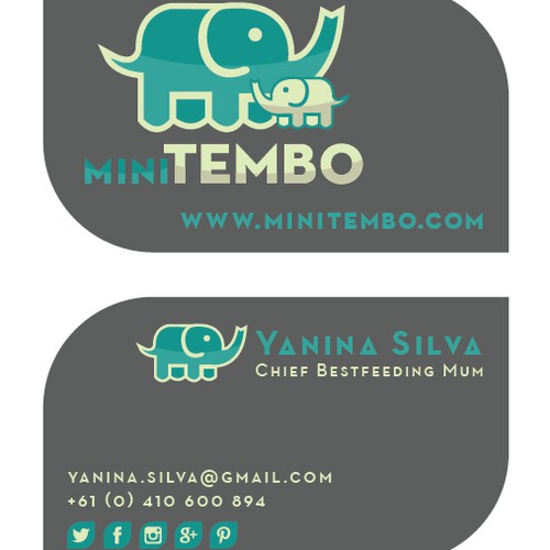 Business card for MiniTembo