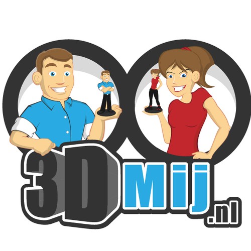 New startup, 3D mini figure of yourself. We need a Logo.