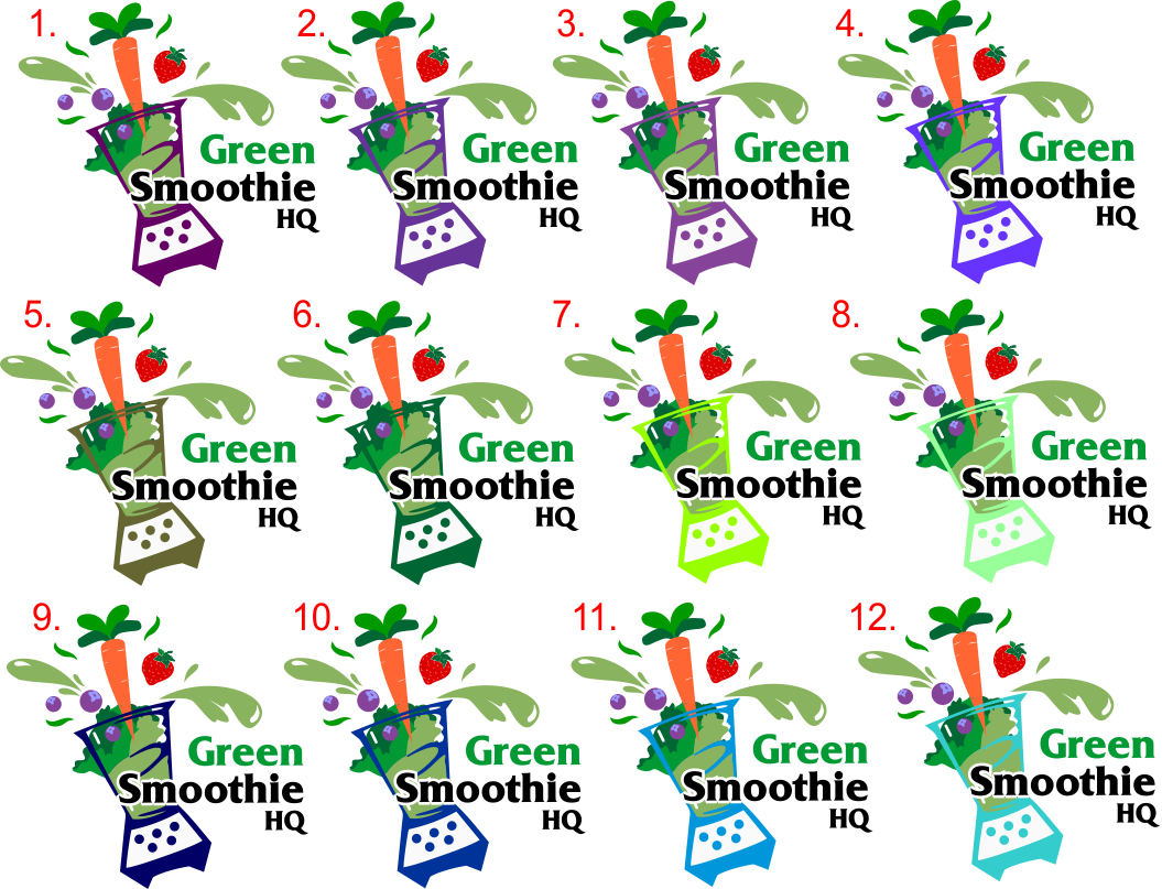 Help Green Smoothie HQ with a new logo
