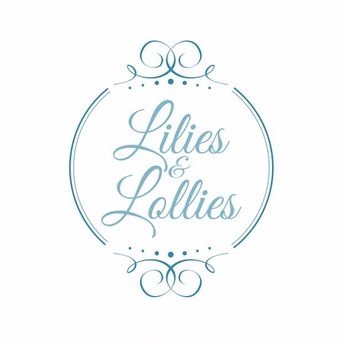 Lilies & Lollies logo design