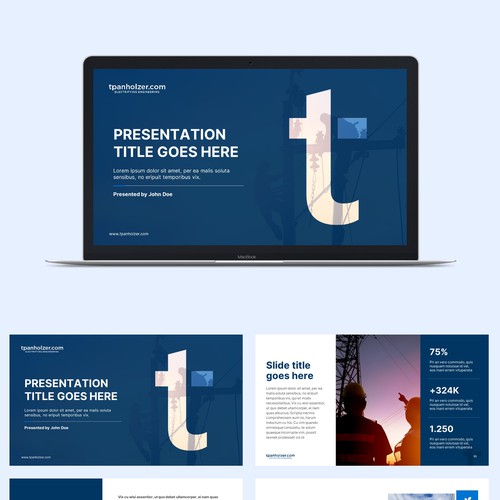 Powerpoint Template for tpanholzer