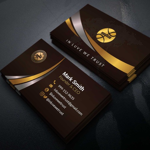 In Luve We Trust: Luvemmoney Marketplace Business Cards