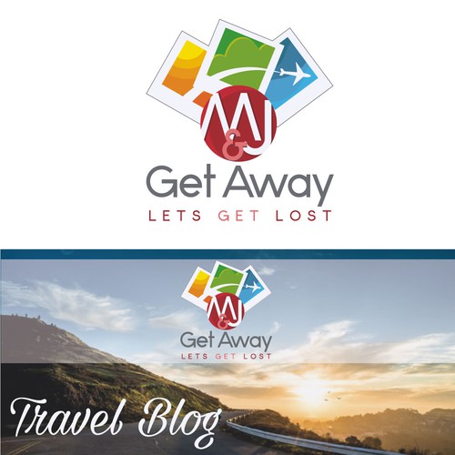 Logo for a travel blog