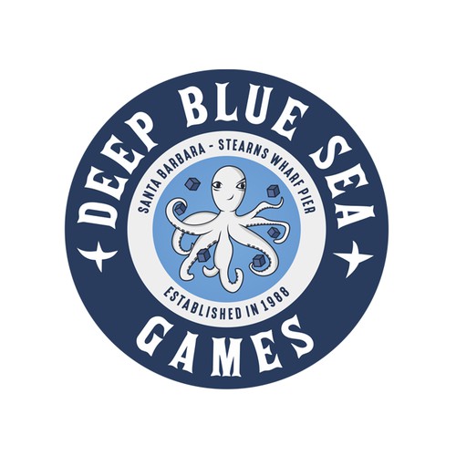 Deep Blue Sea logo design