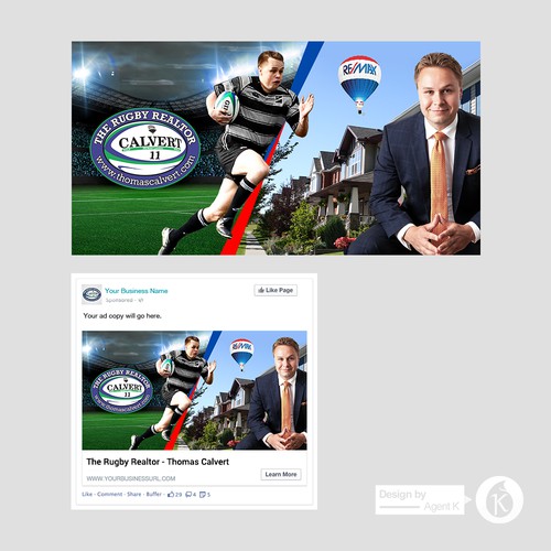 Facebook Ad for The Rugby Realtor - Thomas Calvert