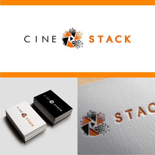 Stylish Logo Concept for a Film Agency