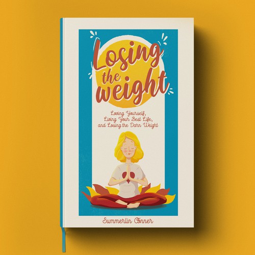 Colorful self-help book cover 