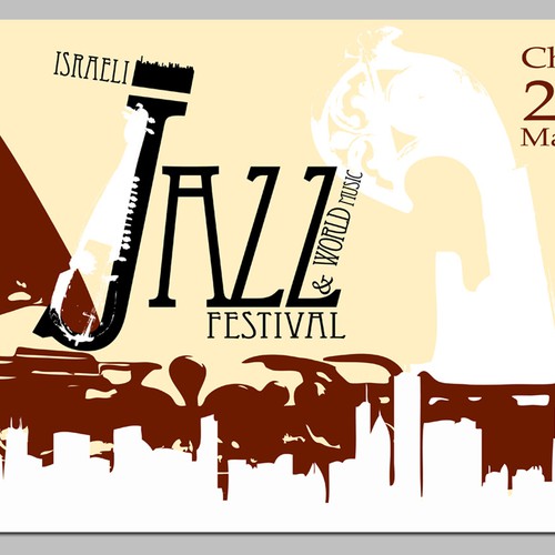 Poster for Israeli Jazz & World Music Festival