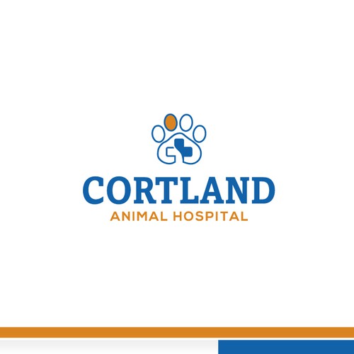 Creative logo for pet hospital