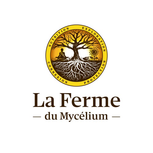 Vintage La Ferme Logo